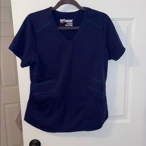 Grey's Anatomy Women's Navy Top